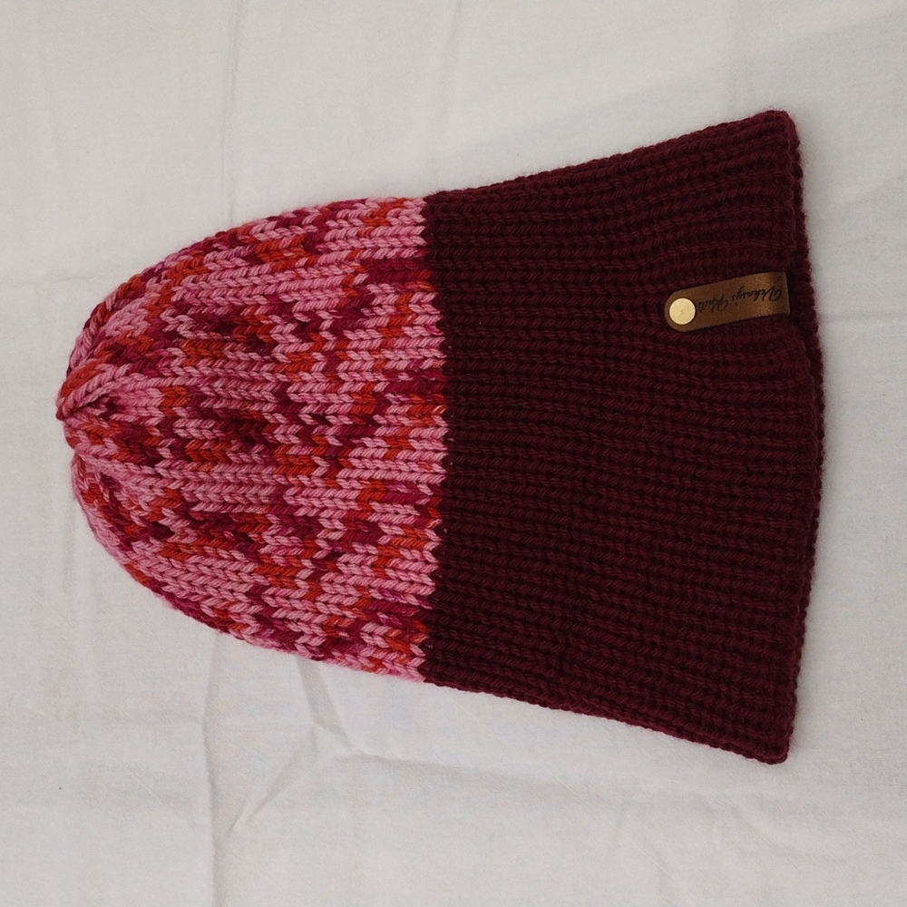 (2 Styles/1 Price) Handmade Reversible Beanie Collection (Item #2001)